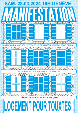 Affiche manifestation